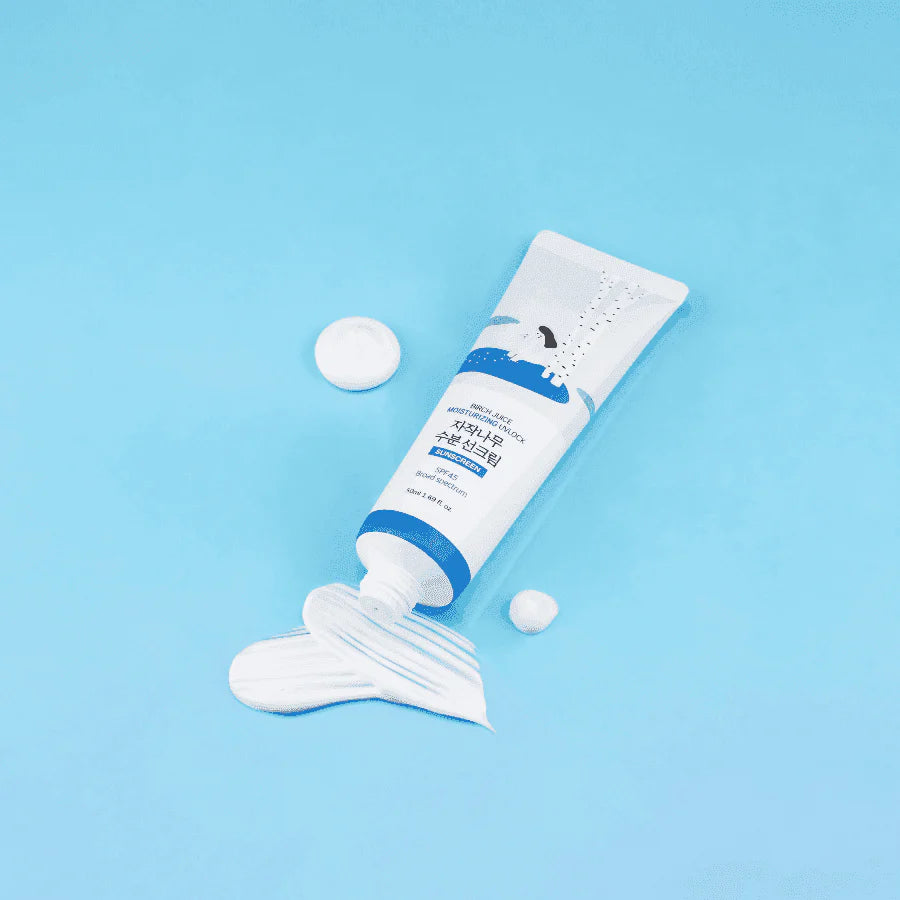 PROTECTOR SOLAR HIDRATANTE DE JUGO DE ABEDUL SPF50+ · ROUND LAB