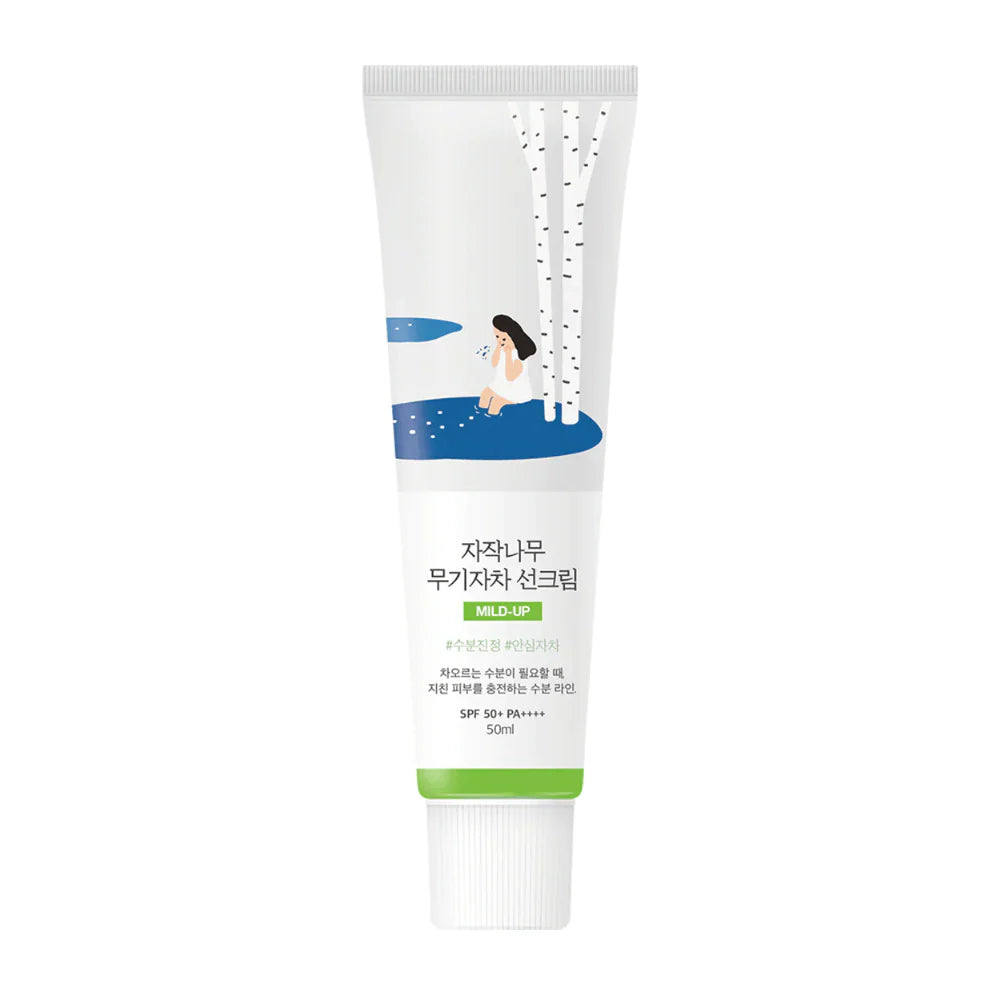 BIRCH JUICE MOISTURIZING SUNSCREEN 50+ PA++++ · ROUND LAB