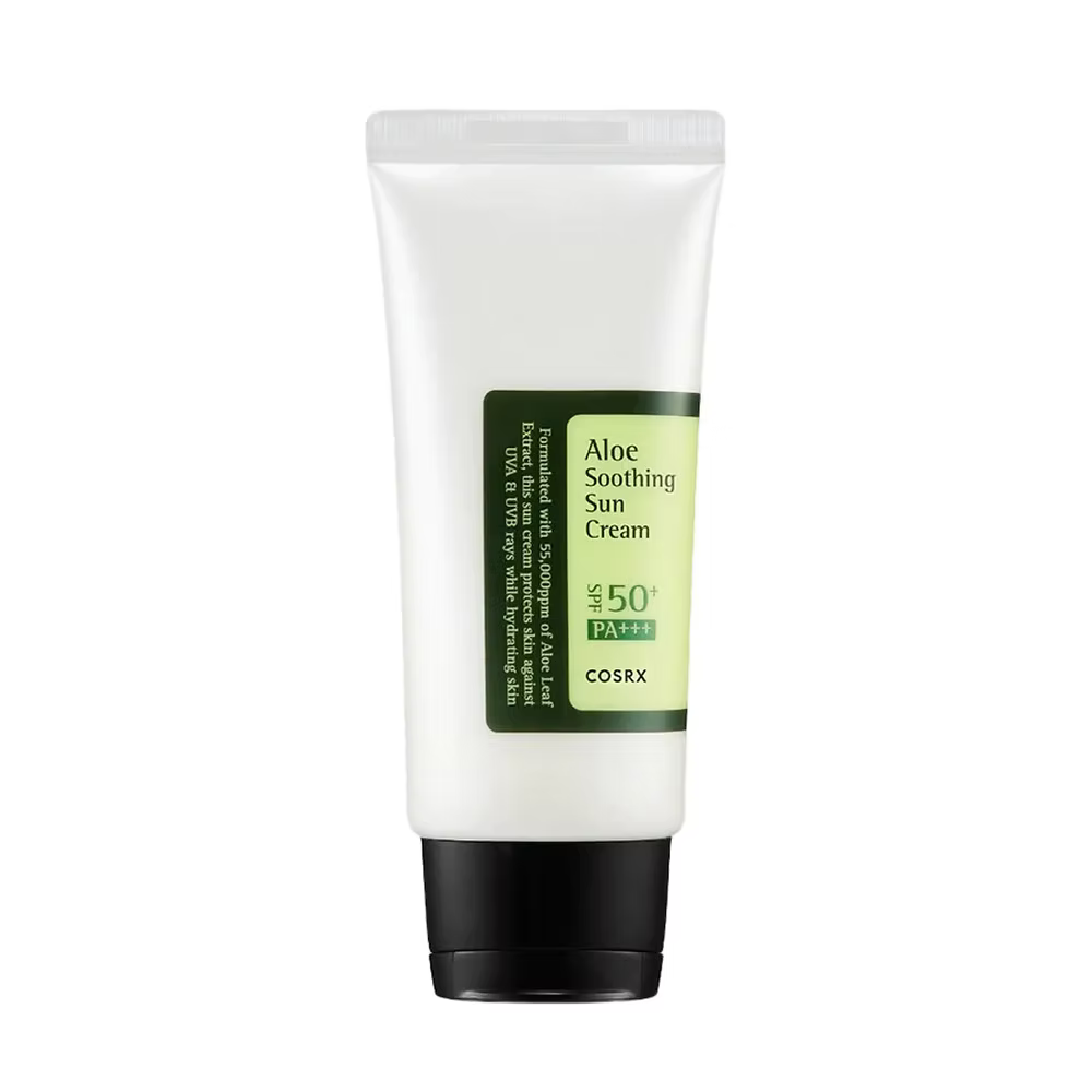 CREMA SOLAR CALMANTE DE ALOE SPF50+ · COSRX